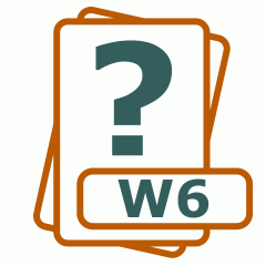 Symbol der W6-Datei