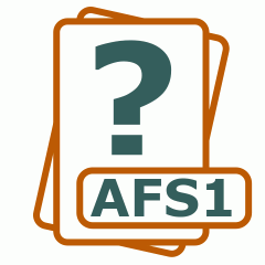 Symbol der AFS1-Datei