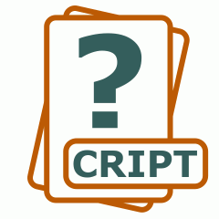 Symbol der CRIPT-Datei