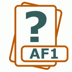 Symbol der AF1-Datei