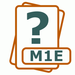 Symbol der M1E-Datei